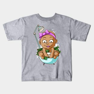 rich baby shower Kids T-Shirt